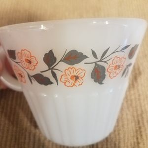 Vtg Termocrisa Milk Glass Coffee Cup